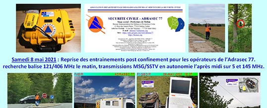 Adrasec 77 – Compte rendu d’exercice