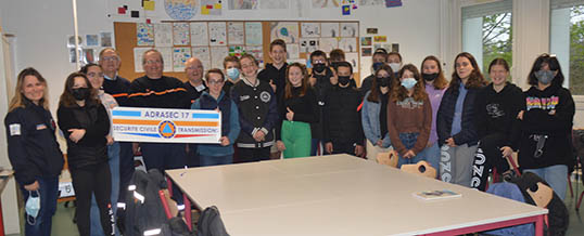 Adrasec 17-79 – Intervention classe de Cadets