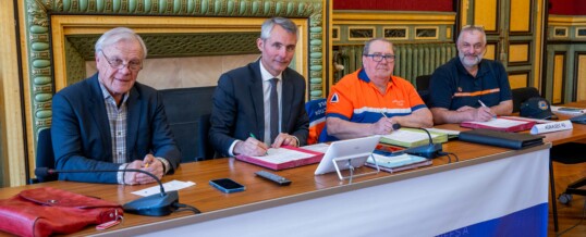 ADRASEC 40 – Signature convention départementale, Mont de Marsan (40)